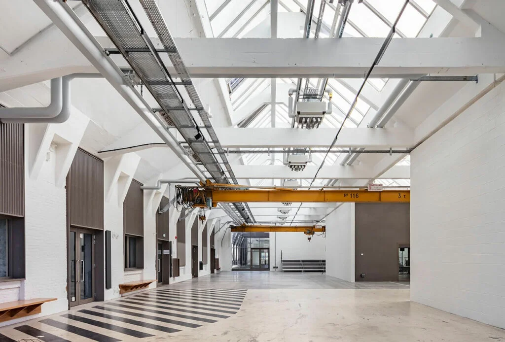 La grande halle du KM0 à Mulhouse